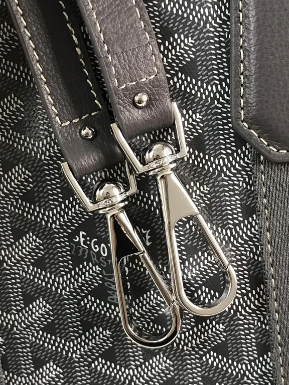 View 3 of Goyard-Inspired Bucket Tote: Structured Luxury Everyday Bag