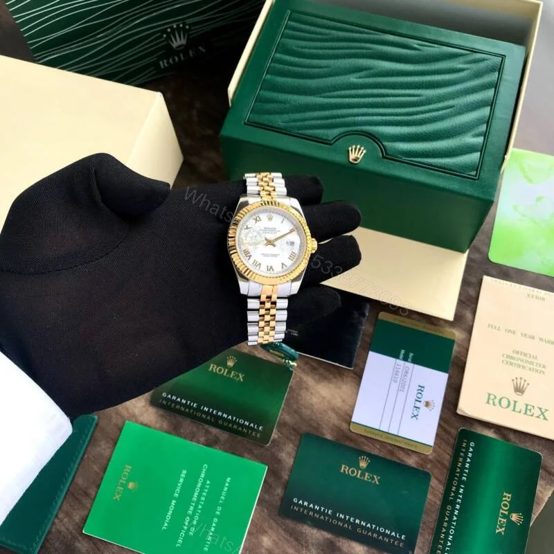 View 4 of Rolex Perpetual Date Just 41 White Dial Automatic