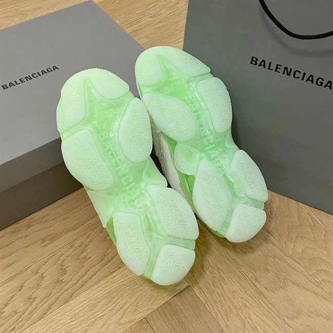 View 6 of BALENCIAGA MEN’S TRIPLE S SNEAKER CLEAR SOLE – BB190