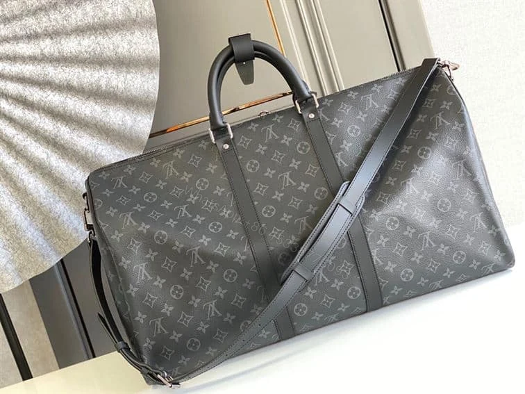 View 5 of MONOGRAM ECLIPSE KEEPALL BANDOULIERE 45