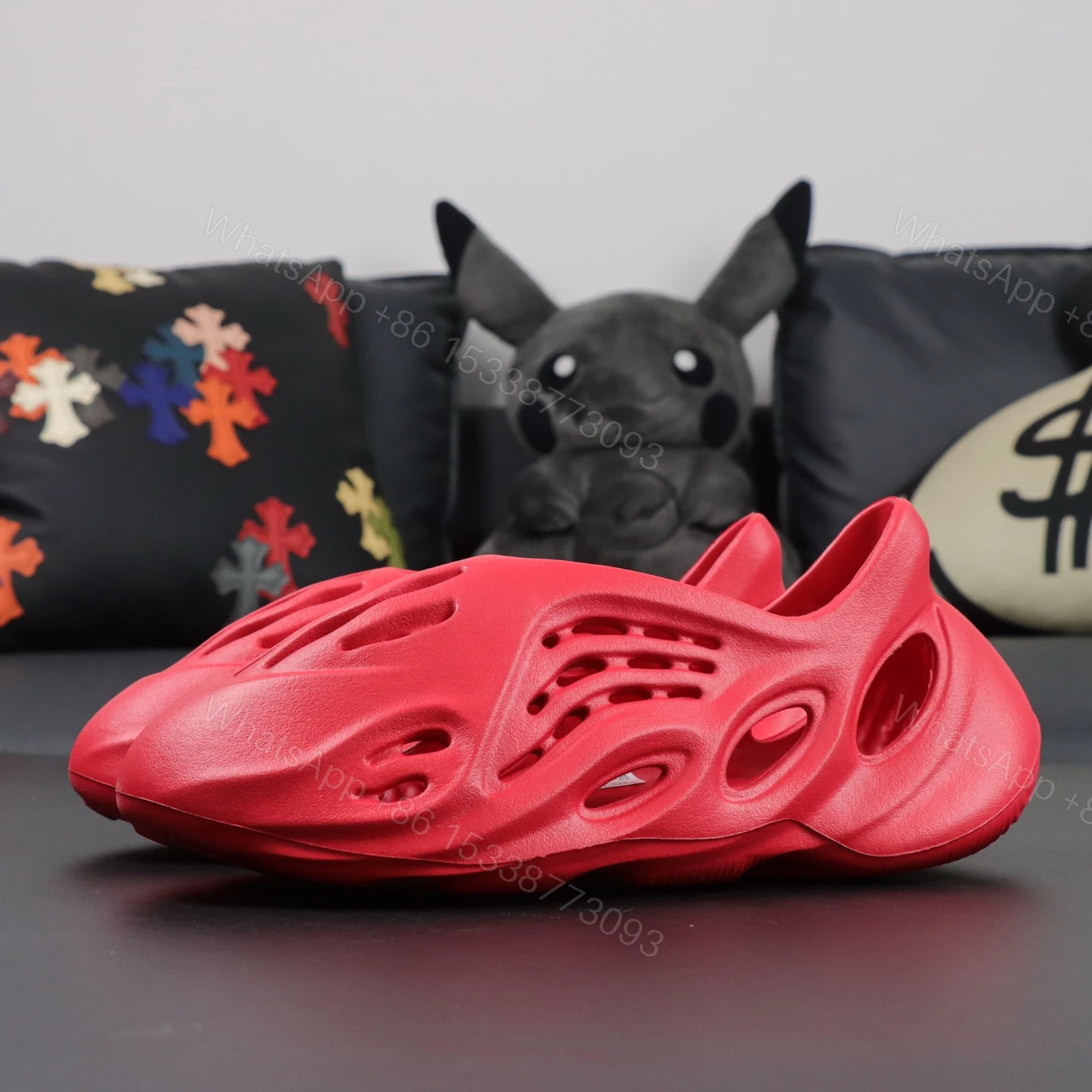 View 9 of Yeezy Foam Runner Vermilion Reps