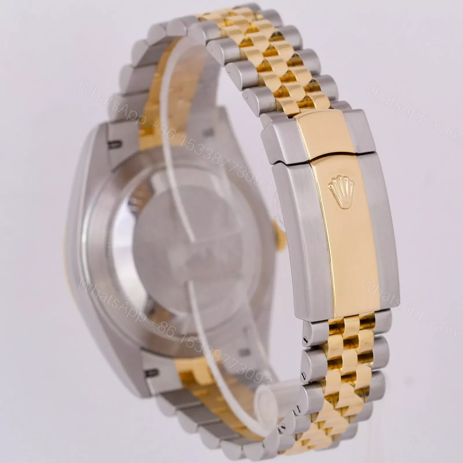 View 5 of Rolex Datejust Rhodium Dial 126333 “Wimbledon” Flutted/Jubilee 41 mm
