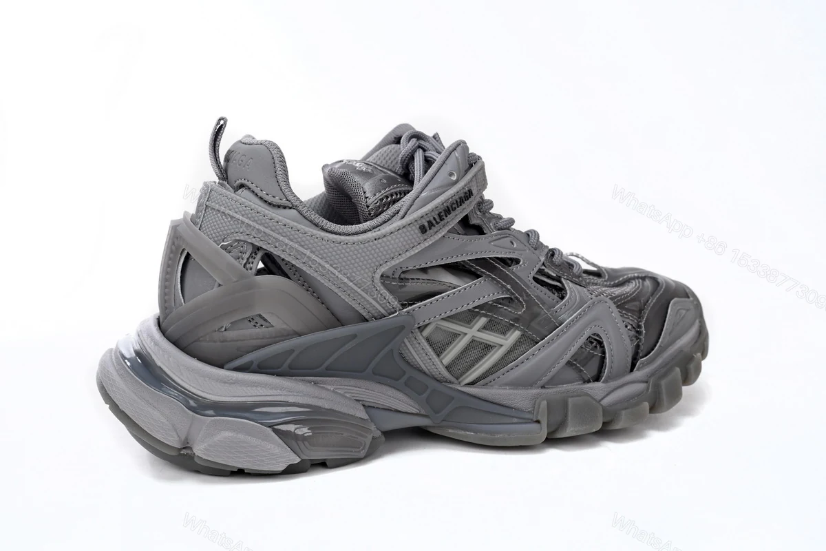 View 3 of Balenciaga Track 2 Sneaker Grey 668822 W3CT1 1800