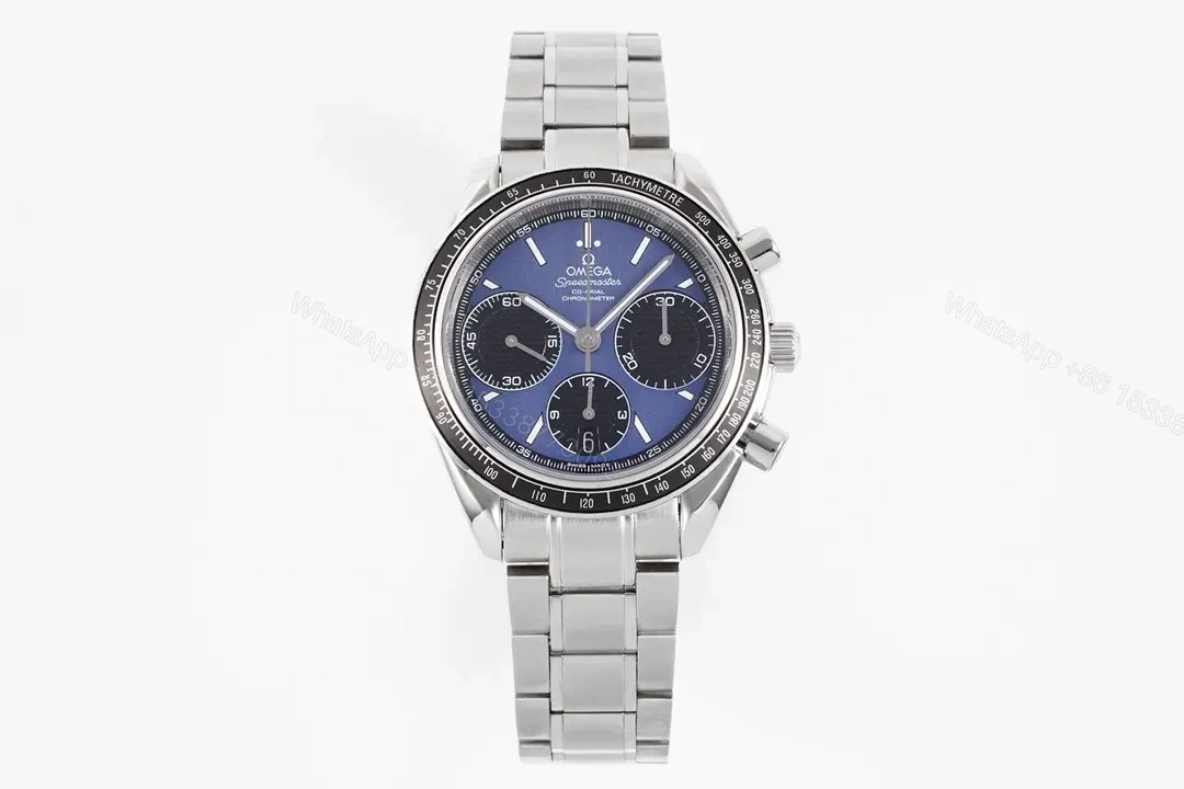 Omega Speedmaster 326.32.40.50.06.001 Multifunction Chronograph Watch Blue Dial Stainless Steel — view 1