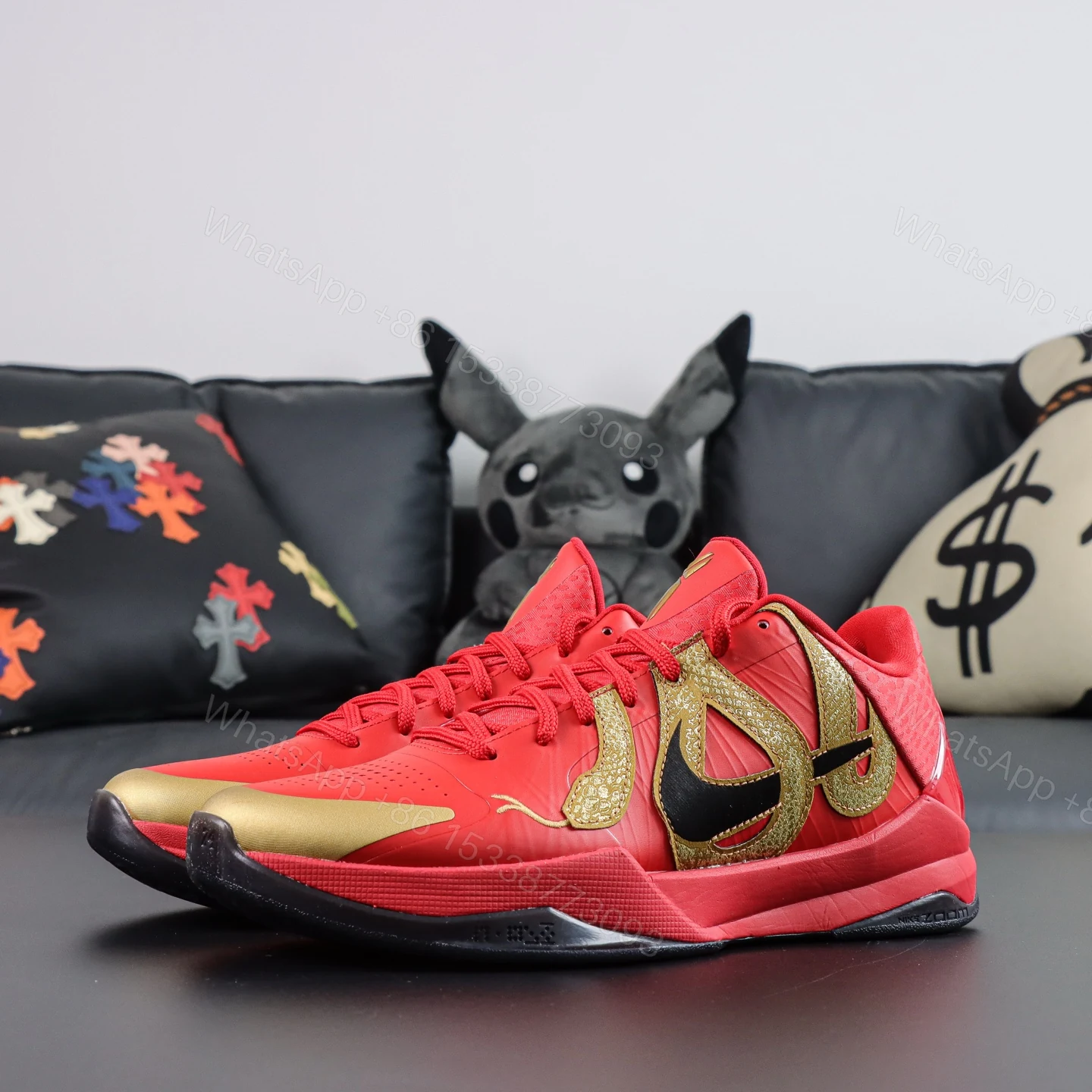 View 8 of Kobe 5 Protro “Year of the Mamba University Red” Reps