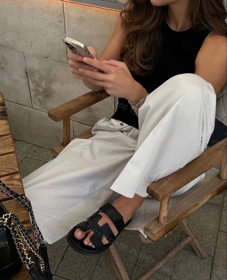 View 3 of FIRST COPY HERMES CYPRUS SANDALS FOR WOMEN
