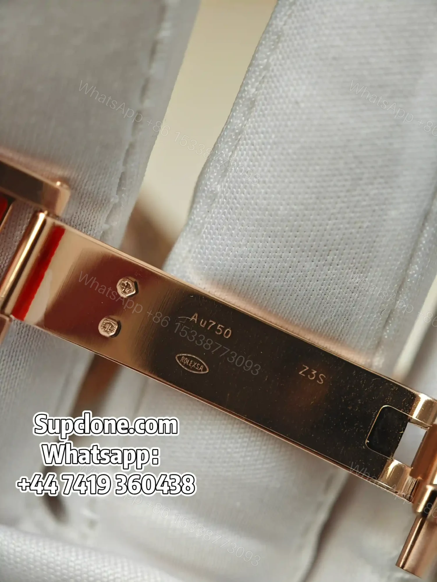 View 13 of Rolex Day-Date 40mm Rose Gold Grey Roman Dial – Super Clone 1:1 Cal. 3255
