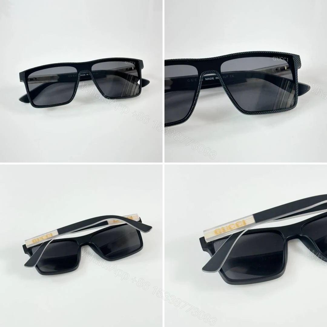 View 2 of First Copy Gucci 2203 Matte Black Sunglasses