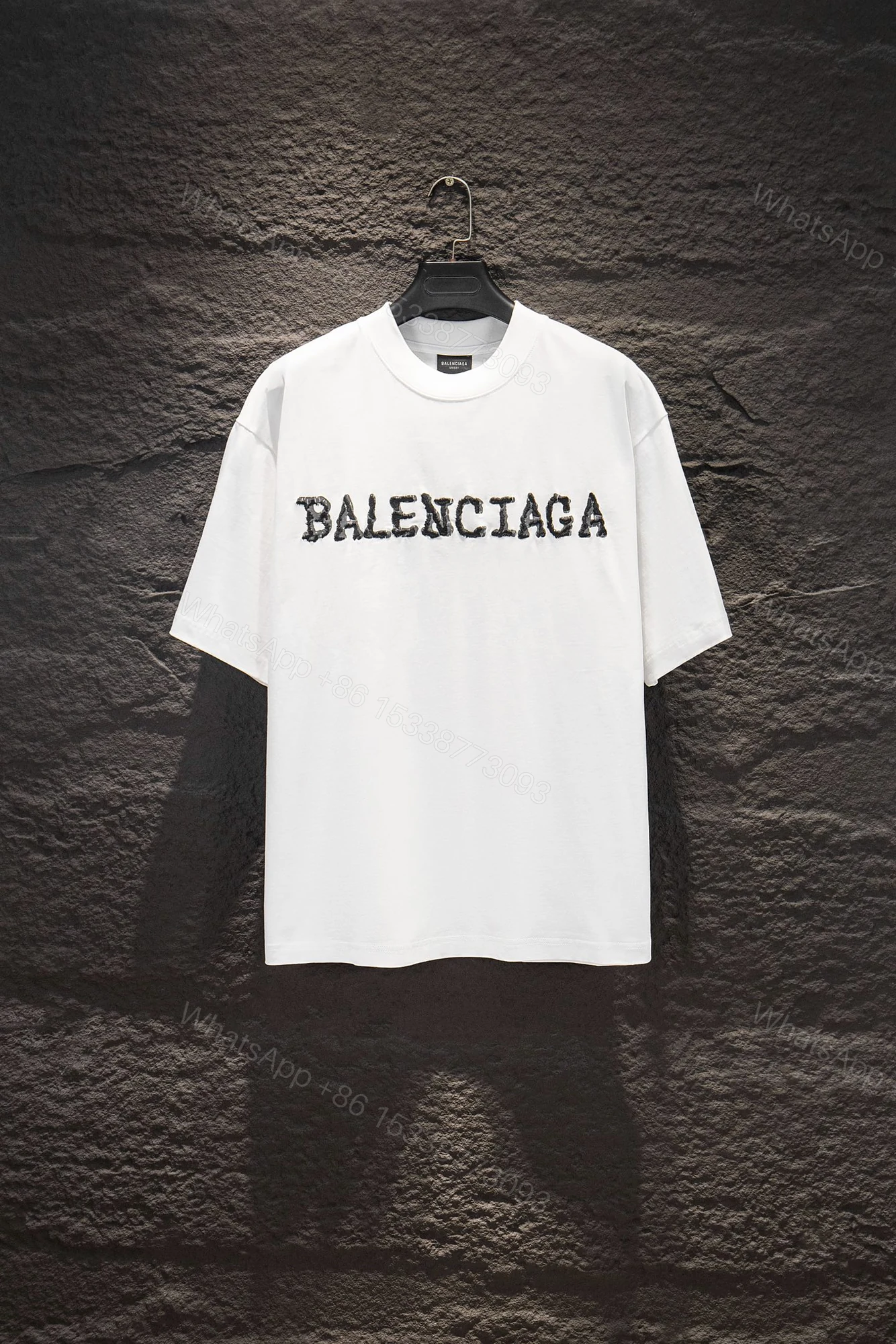 Balenciaga 原單 男款 極簡G字母LOGO短袖T恤 潮流街頭百搭款 — view 1