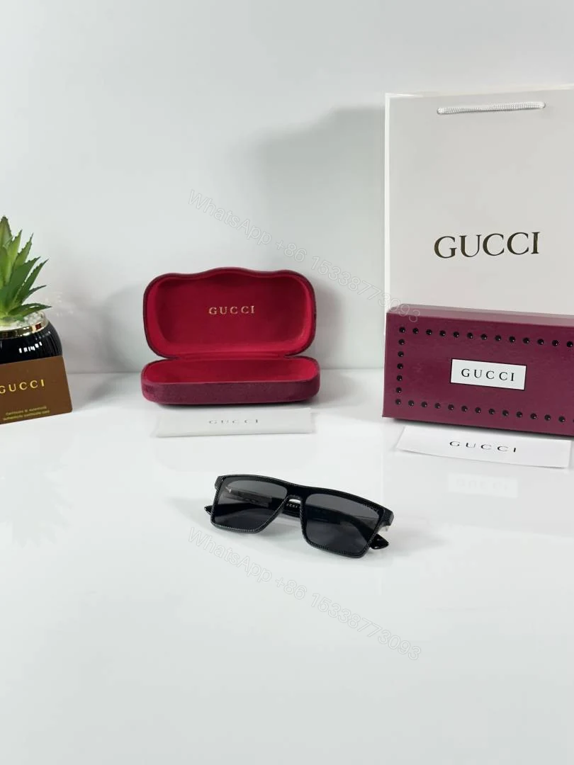 View 4 of First Copy Gucci 2203 Black Sunglasses