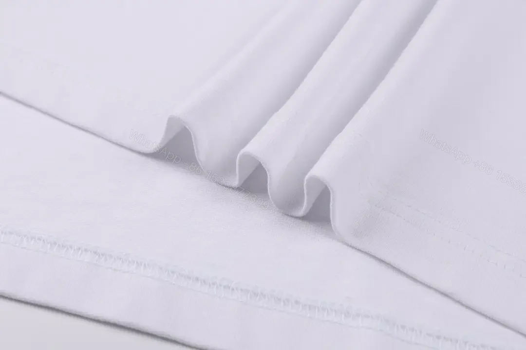 View 2 of White Cotton Casual Tee with Pocket Dior Patch [T-Shirt]