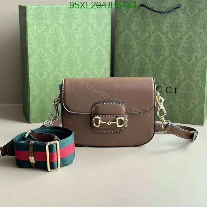 Gucci Horsebit 1955 Leather Shoulder Bag Knockoff, UB54845 – Premium AAAA — view 1