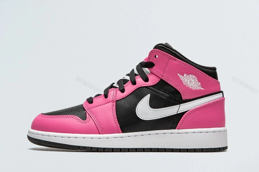 Air Jordan 1 Mid Pinksicle (GS) 555112-002 — view 2
