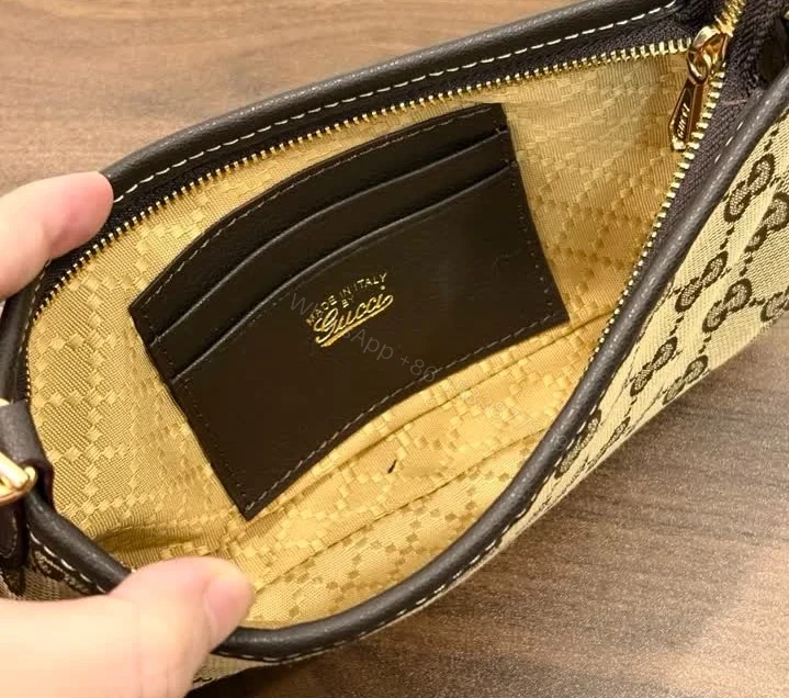 View 8 of Gucci GG Supreme Small Shoulder Bag TB307