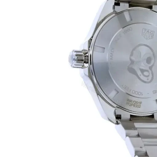 View 5 of Replica TAG Heuer Aquaracer Men Automatic Black Stainless Steel Watch WAY201F.BA0927