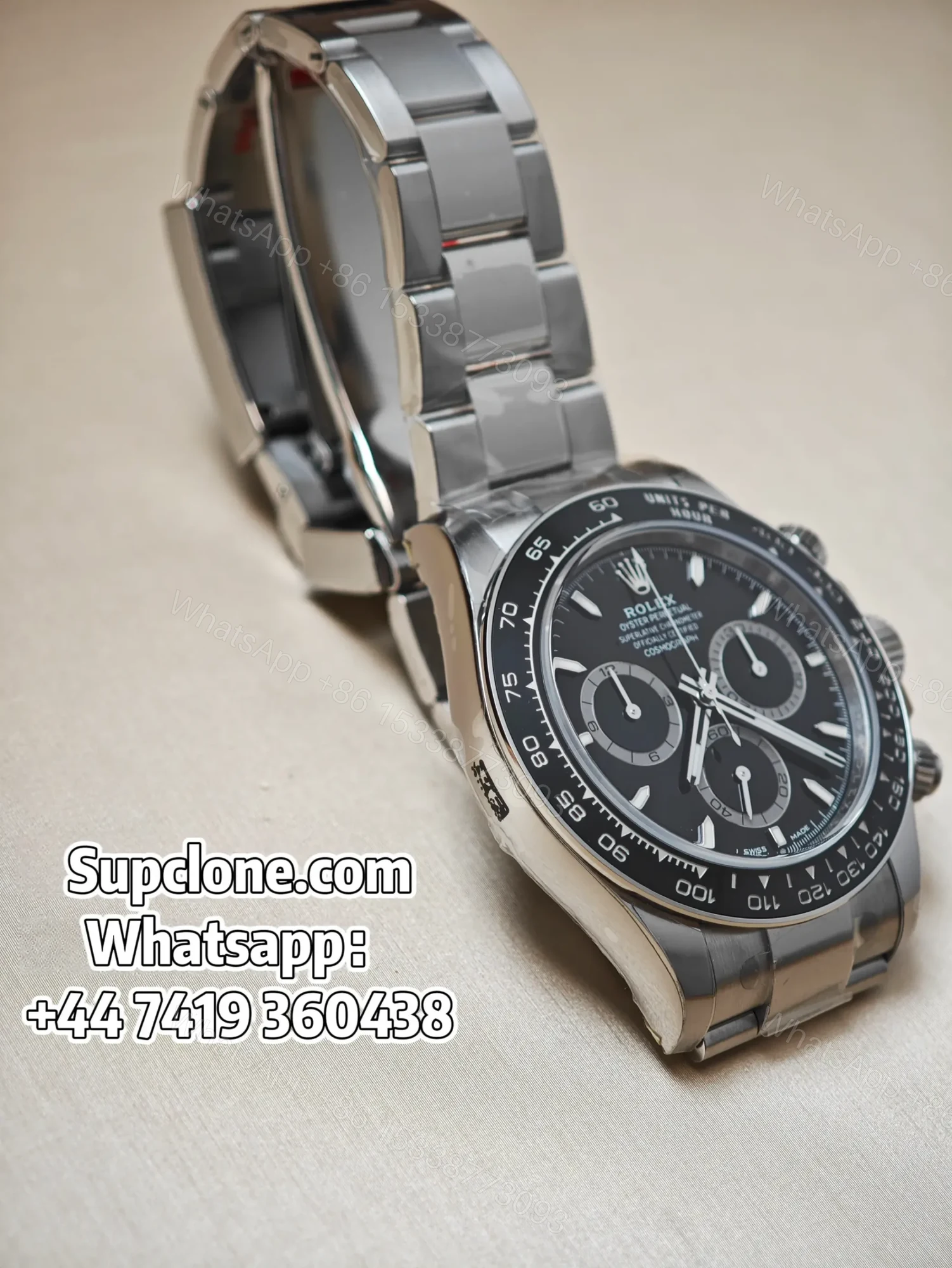 View 6 of Rolex Super Clone 1:1 Daytona M126500ln-0002 4131 Movement