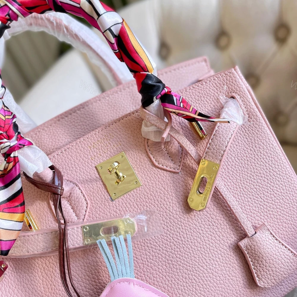 View 4 of Hermes Birkin 30 Togo Gold Hardware Light Pink 30Cm