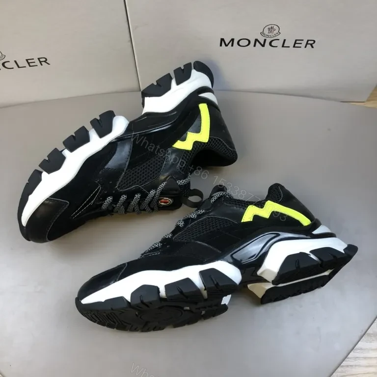 View 8 of Neon-Lite Moncler-Style High-Top Sneakers