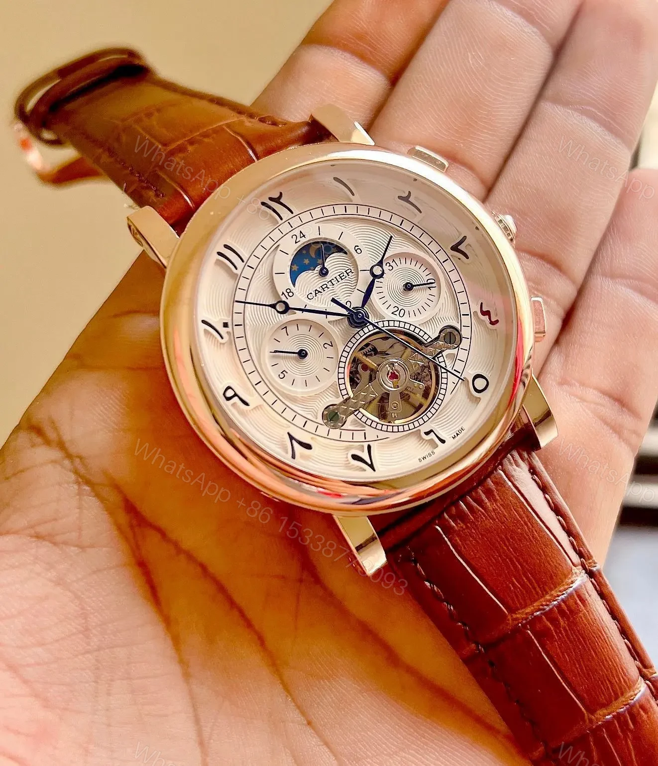 View 3 of Cartier Watch For Men’s Automatic Collection
