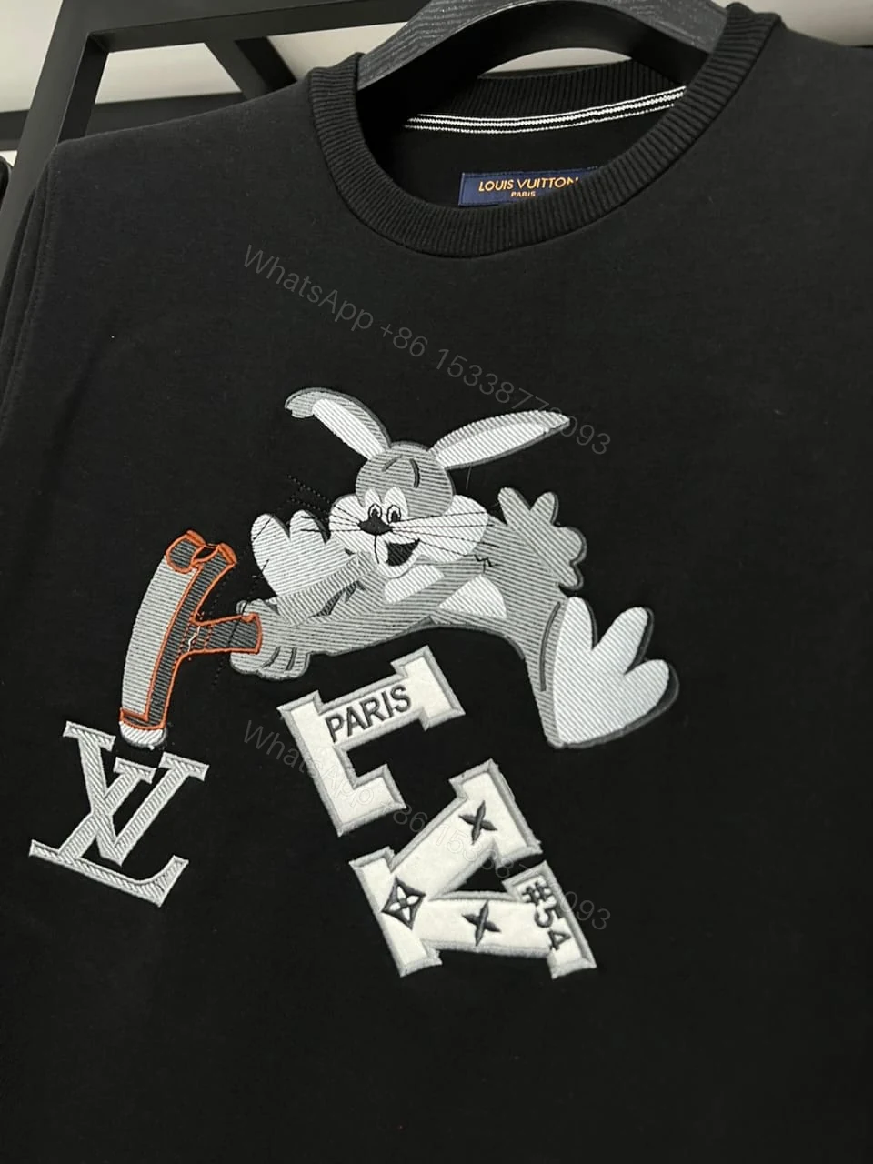 View 7 of FIRST COPY LOUIS VUITTON SUPERIOR LOOPBACK SWEATSHIRT