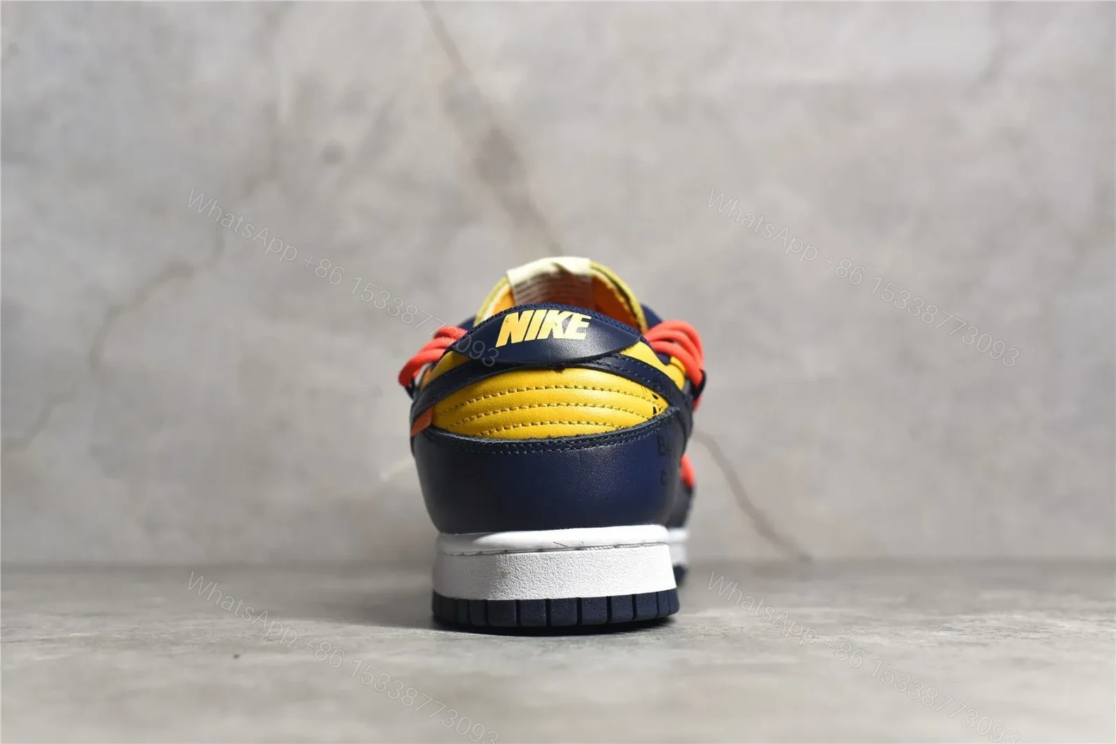 View 6 of Off White X Dunk Low “University Gold” Reps