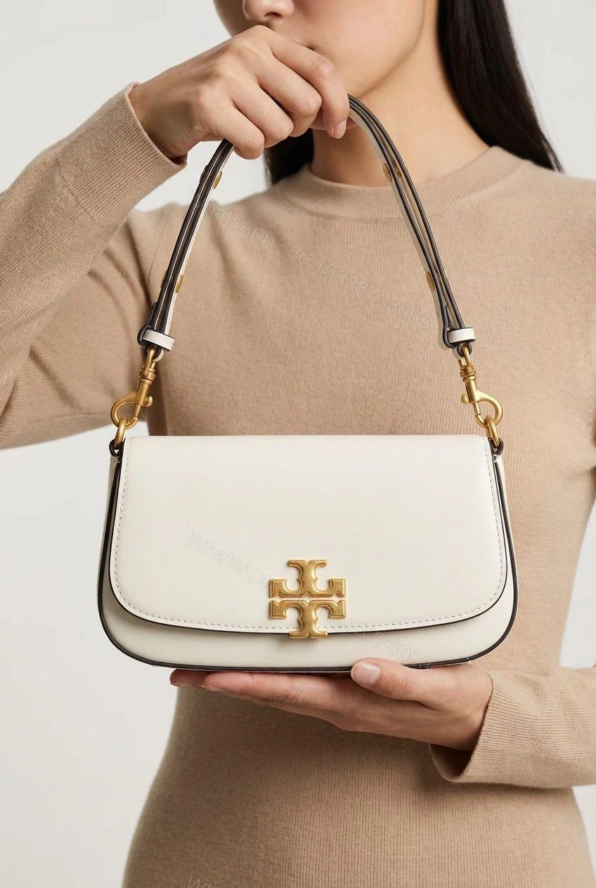 Tory Burch Britten Convertible Crossbody Bag In Leather First Copy | AAA+ Replica — view 1