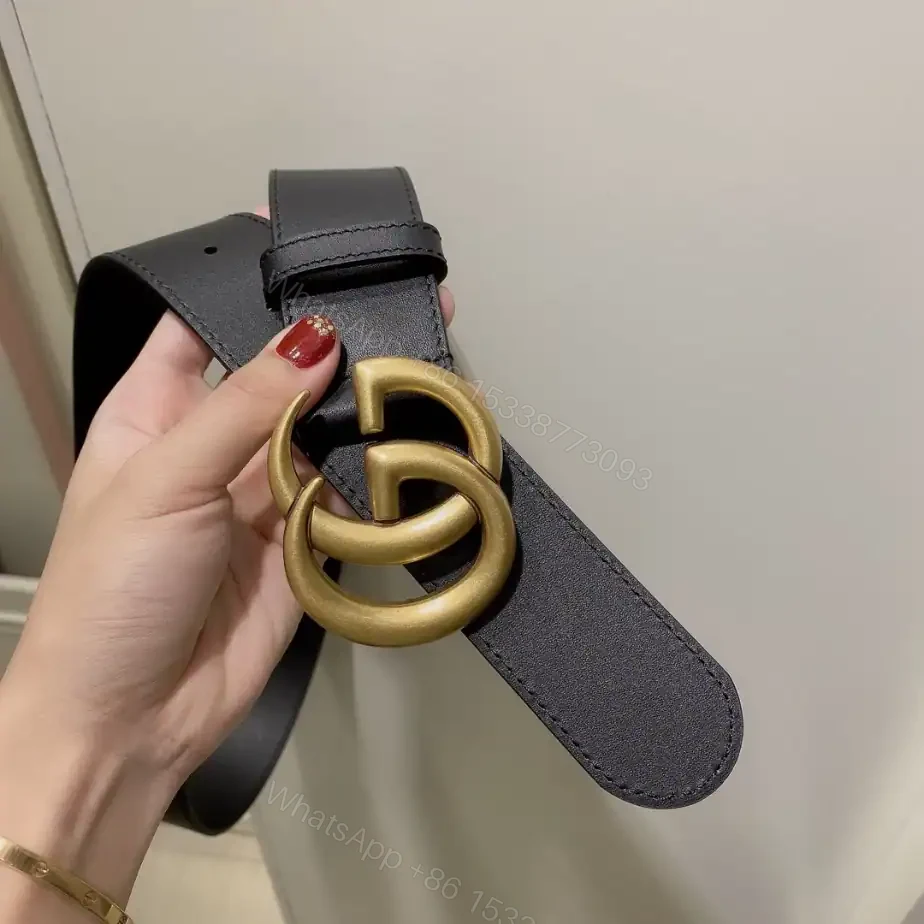 View 3 of GUCCI GG MARMONT WIDE BELT – B124