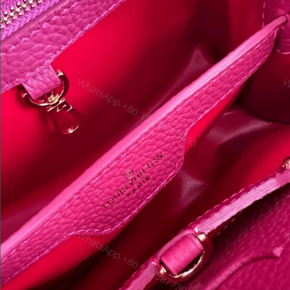 View 9 of Louis Vuitton Capucines Dark Pink 27Cm M20845