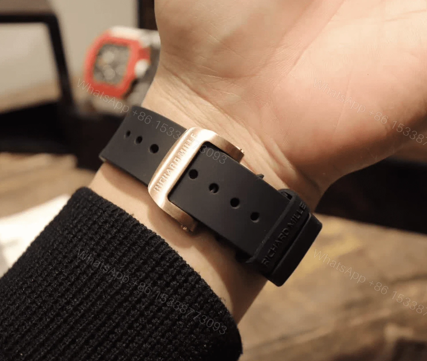 View 10 of Richard Mille Swiss Clone – RM-57 Dragon Watch