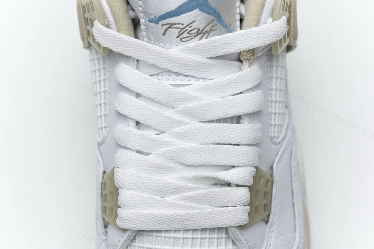 View 8 of Air Jordan 4 Retro Sand Linen 487724-118 (Top Quality)