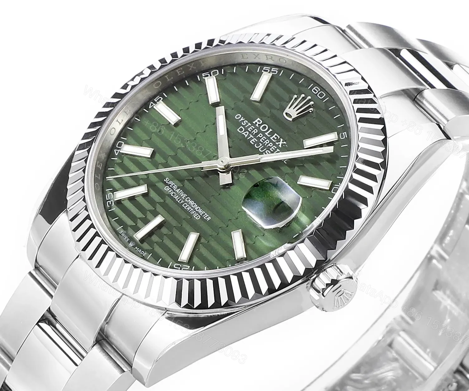 View 4 of RM Factory Clean Factory DDF Green Classic Datejust 41mm Watch