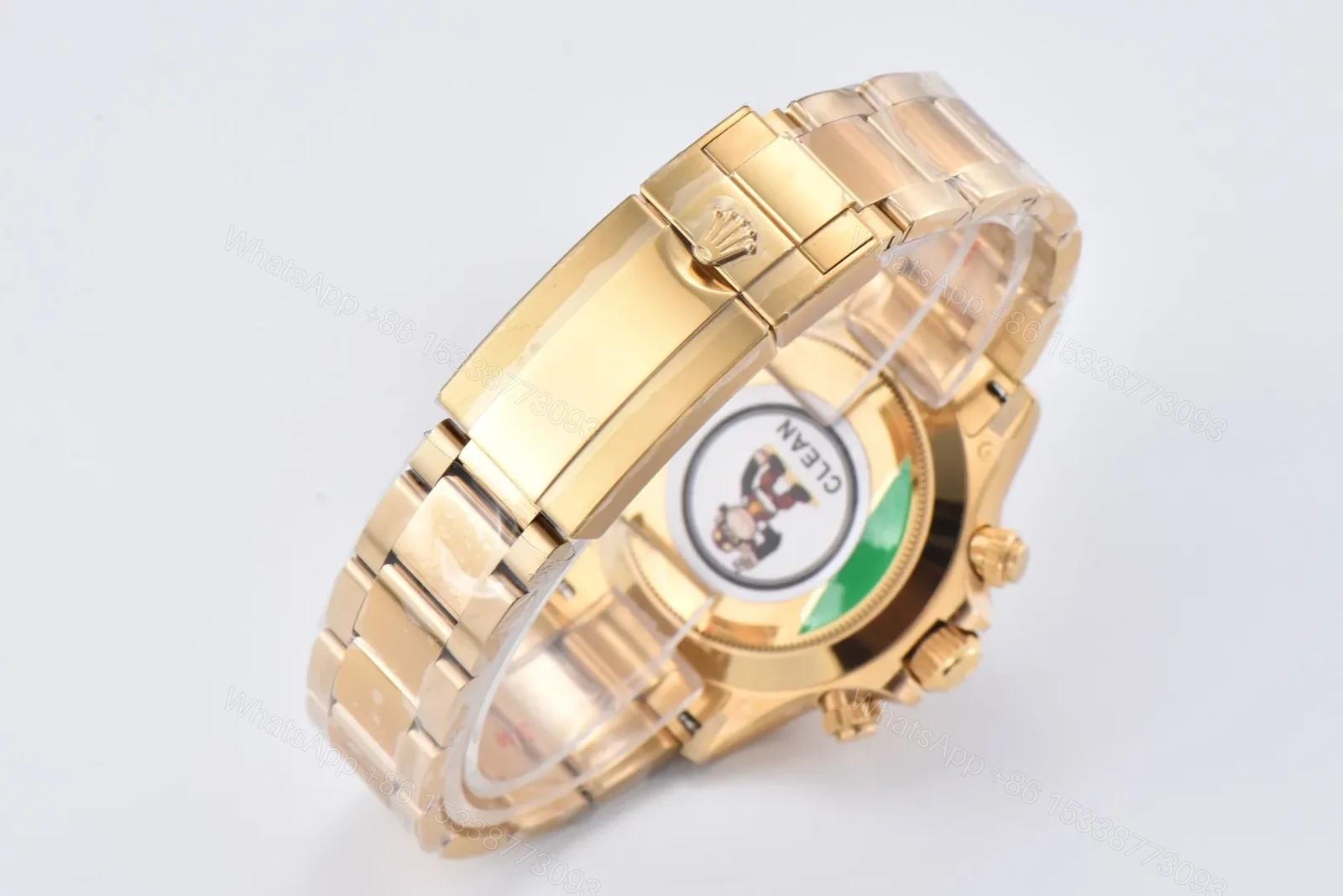 View 5 of JF Factory Clean Factory CLEAN Rolex Daytona Gold Panda Dial Watch