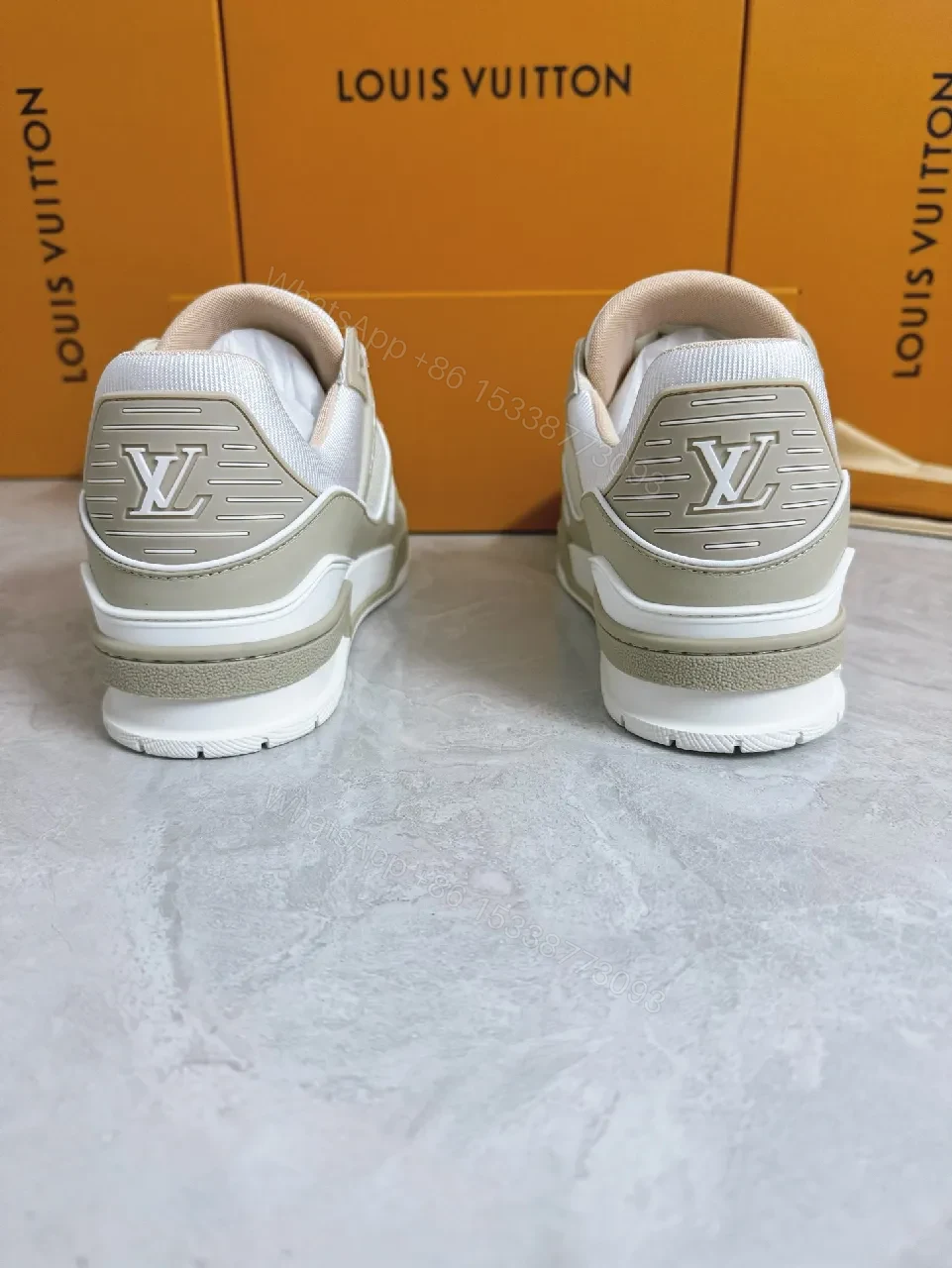 View 8 of Premium Textured Trainer with Subtle Designer Detailing