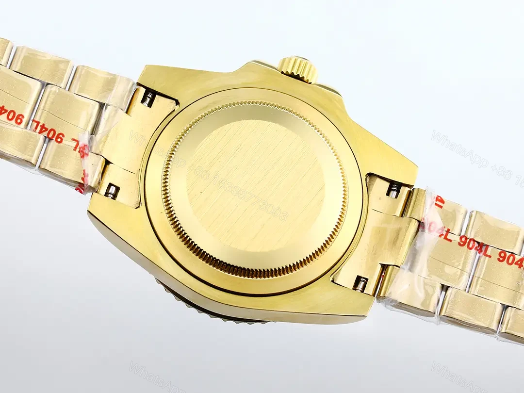 View 8 of Best Rolex Blaken Tiffany Gold replica 40MM Gold Oyster Bracelet Edition RG-BLAKEN-TIFFANY-GOLD-OYSTER-40