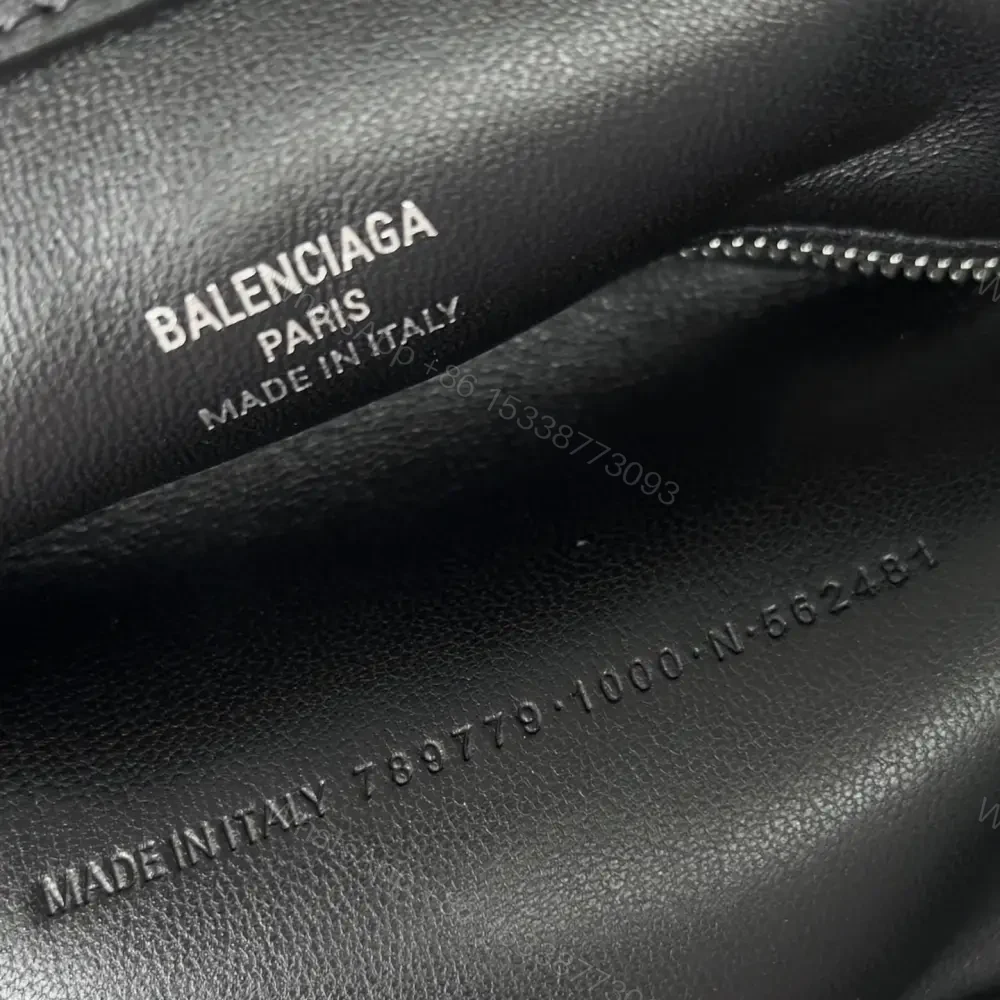 View 8 of 高仿BalenciagaRodeo系列手提單肩包黑銀XS