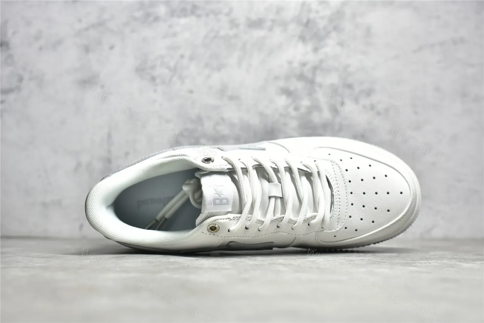 View 5 of Bapesta Gray White Reps