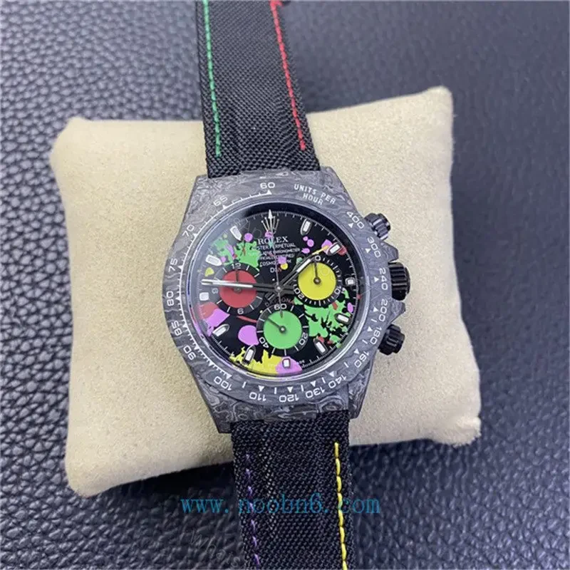 Daytona Carbon Fiber Graffiti Watch — view 1