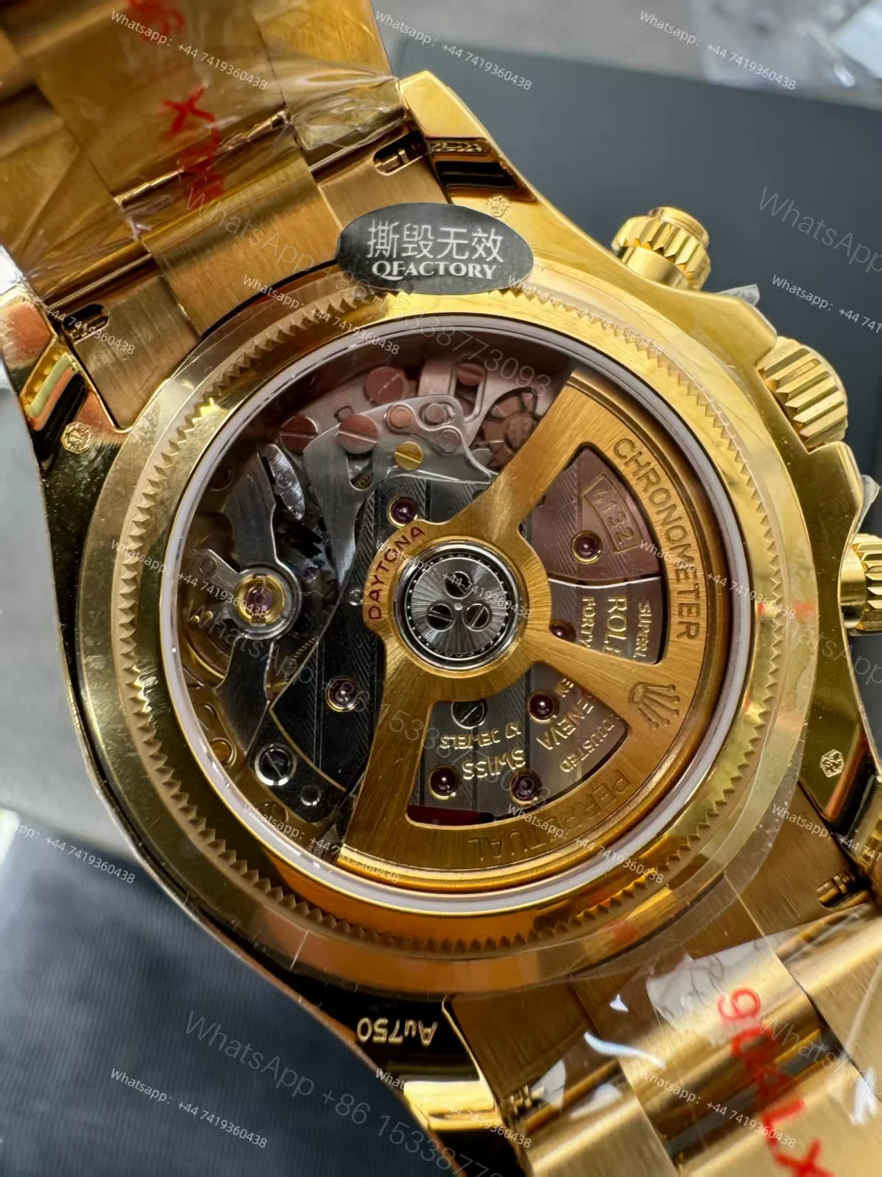 View 18 of Rolex Super Clone Daytona Le Mans 126528LN Gold 4132 Movement