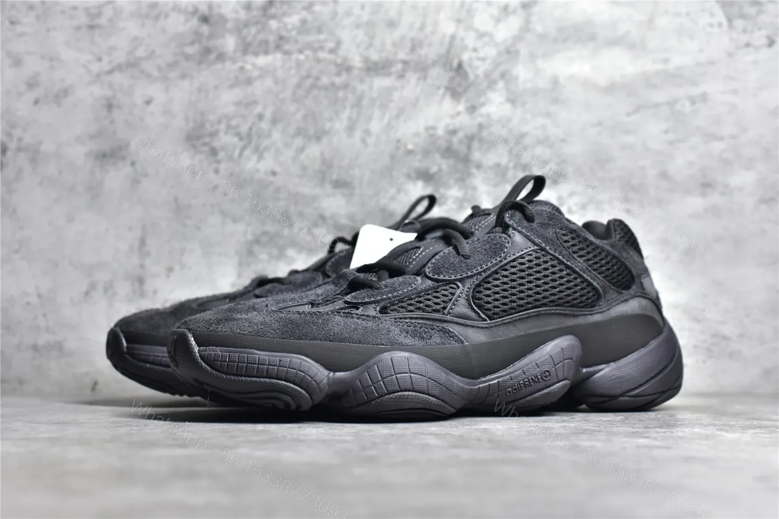 View 2 of Adidas Yeezy 500 Utility Black Reps