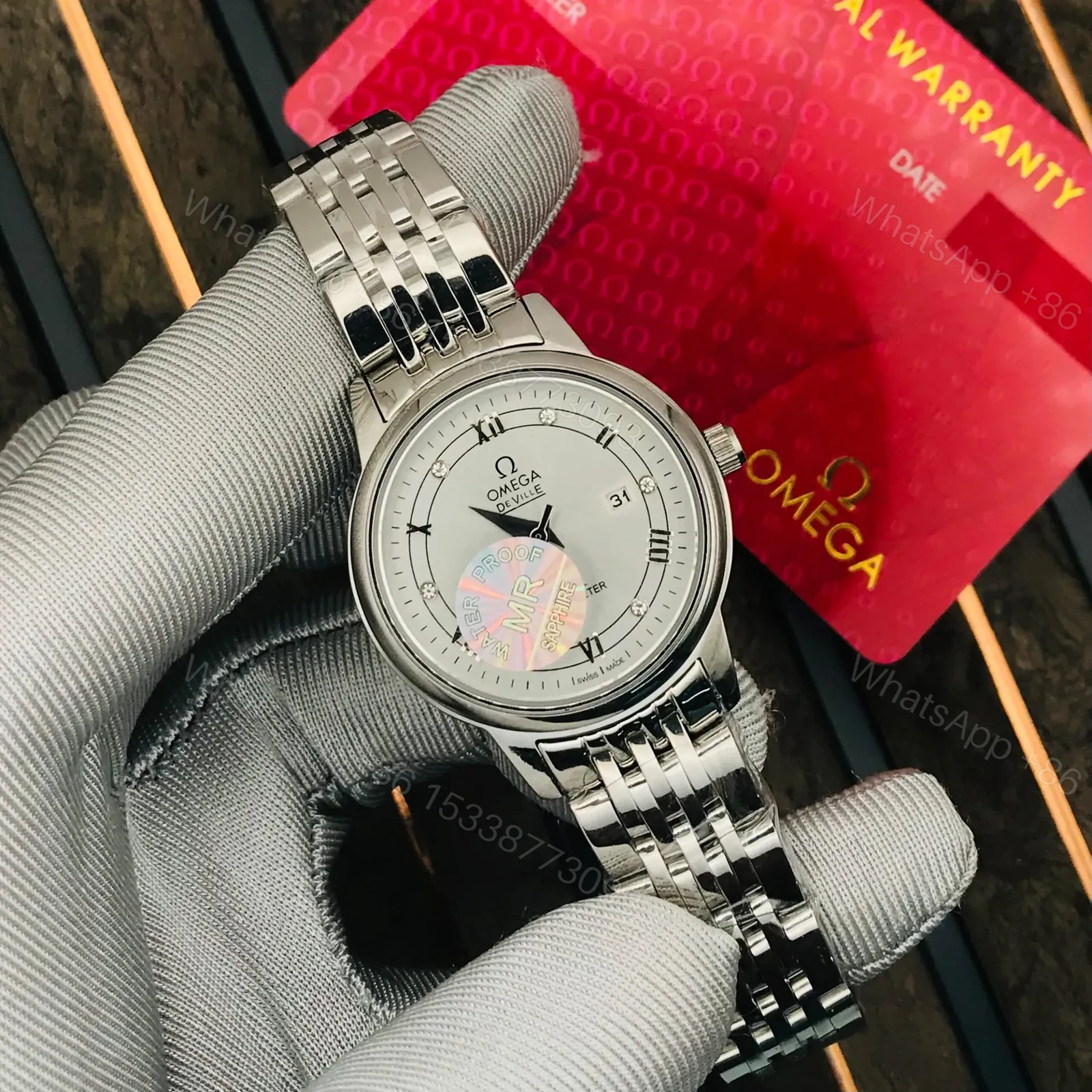 Omega DeVille Prestige Watch Stainless Steel — view 1