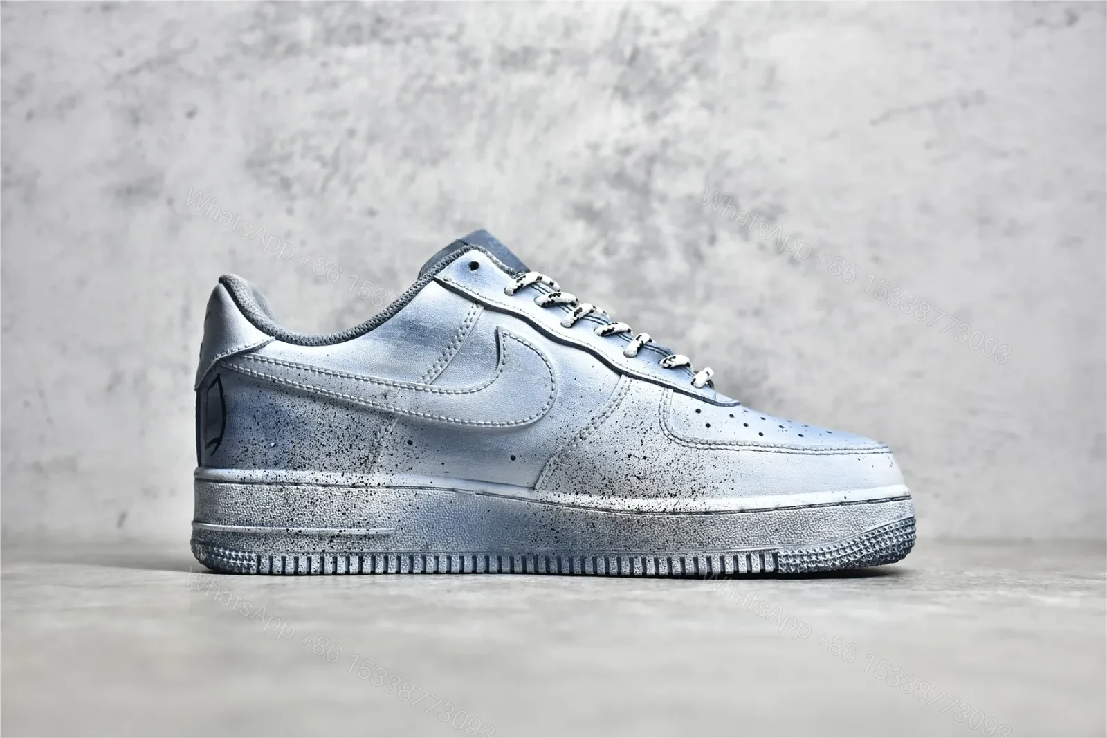 View 3 of Air Force x Chrome hearts Blue