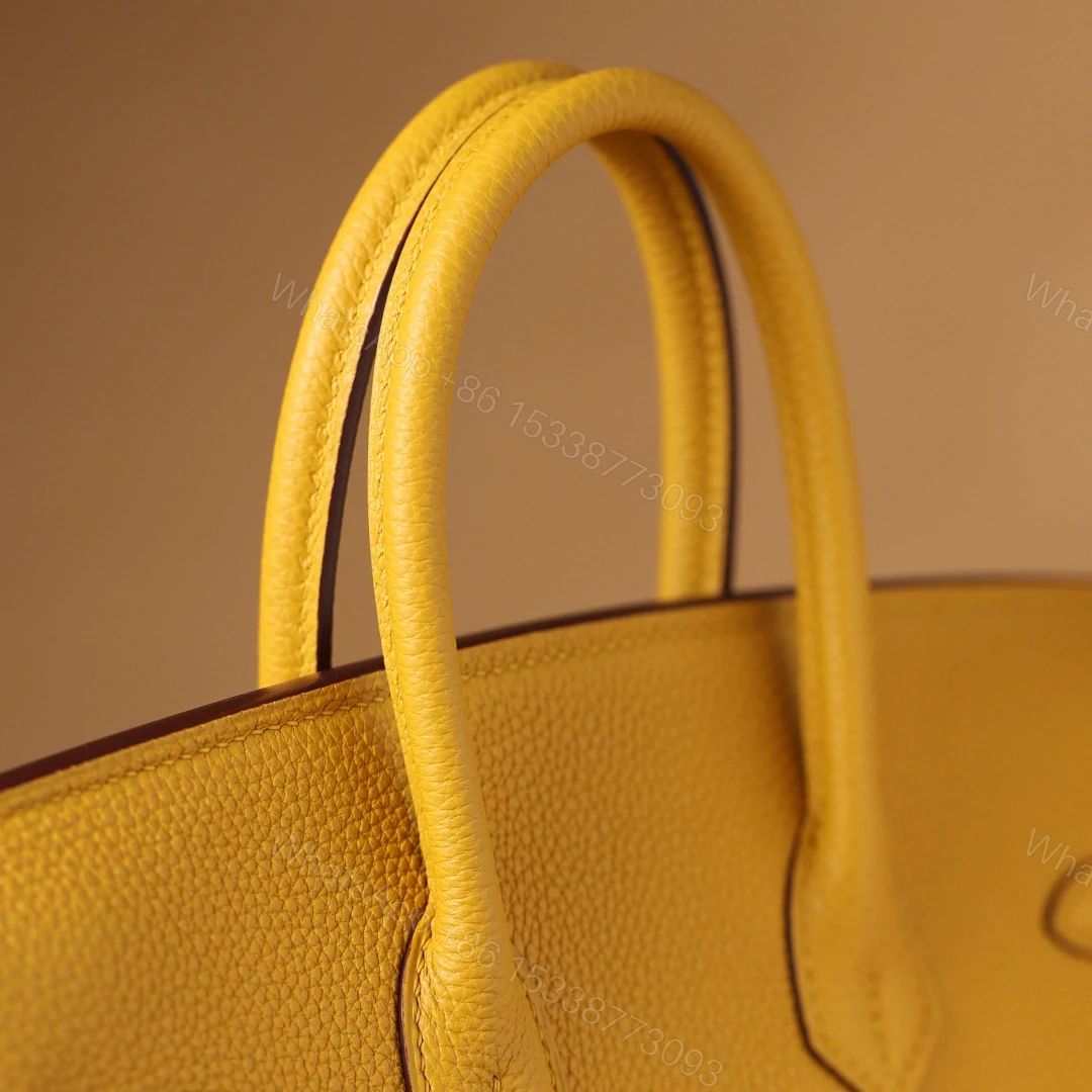 View 13 of 高仿Hermes*Birkin25Togo牛皮琥珀黃金扣/純手工