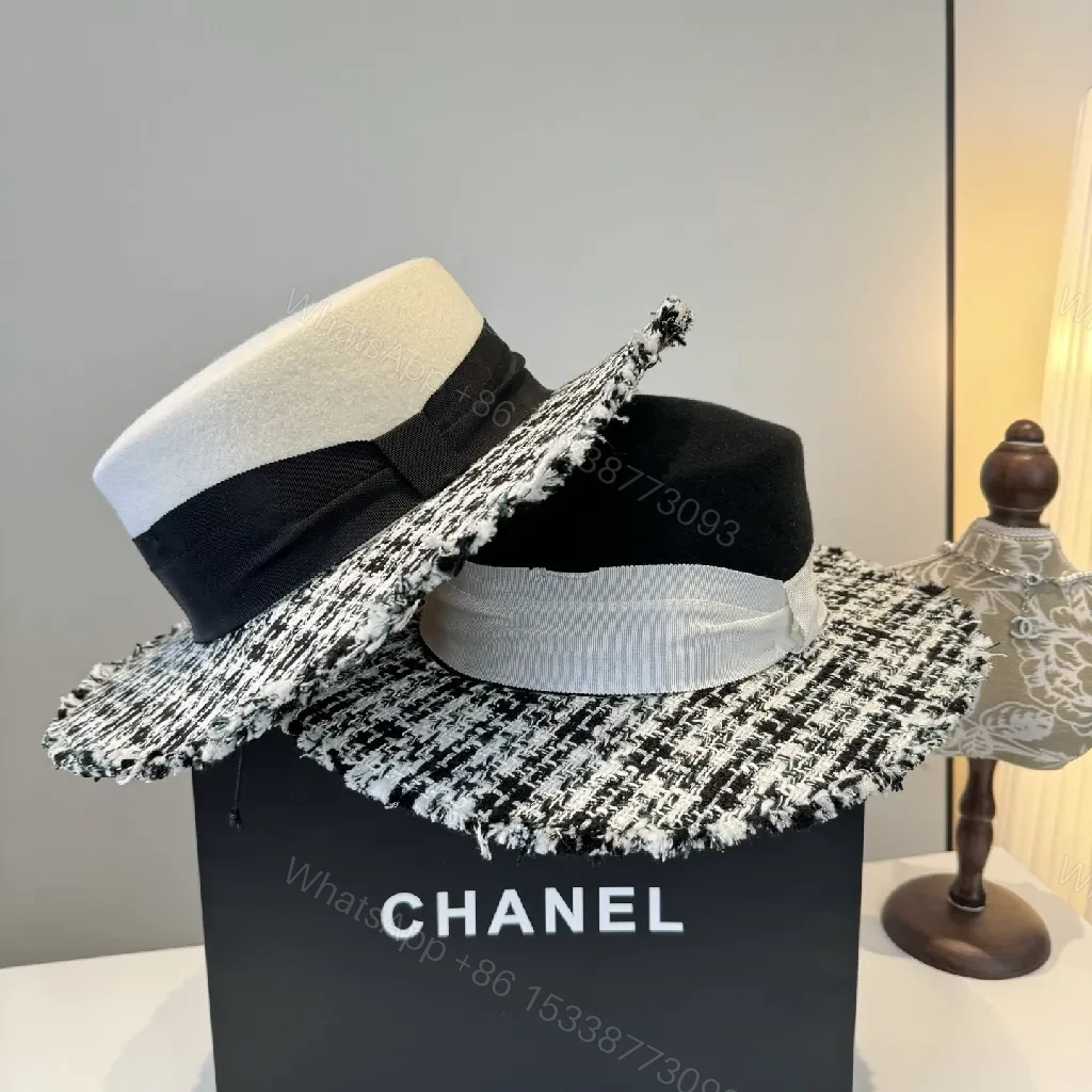 View 9 of Chic Tweed Brim Bowler: Luxe Textured Day-to-Night Hat