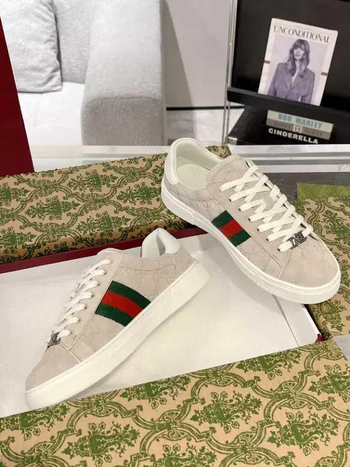 View 4 of MEN’S GUCCI ACE SNEAKER WITH WEB – GC247