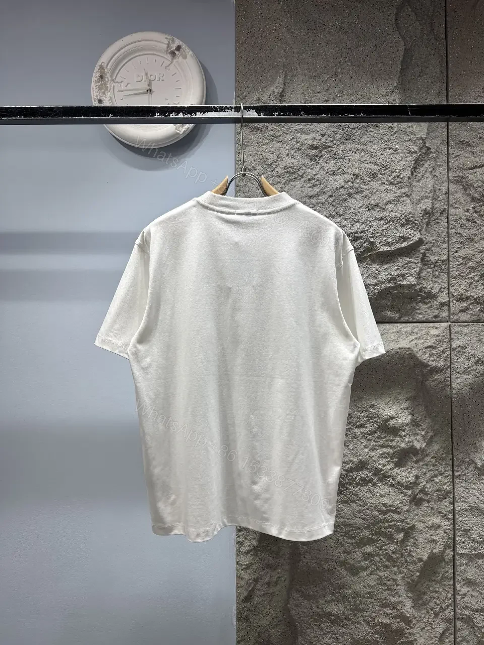 View 10 of Graphic-Statement Tee with Luxe Gold Print, Unisex Short Sleeve