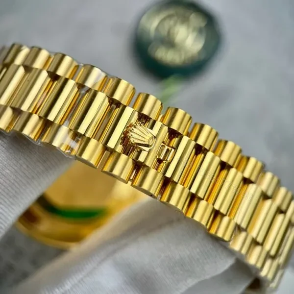 View 9 of Superclone Rolex Day-Date Champagne Dial 128398tbr-0037 36 mm