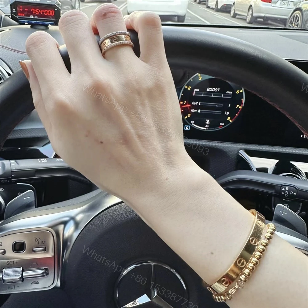 Cartier Wedding Band VS Love Ring — view 1