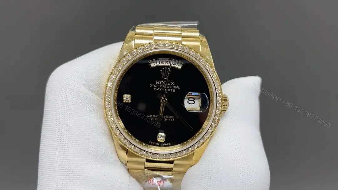 View 3 of Rolex Day-Date 36 Week Calendar Gold Automatic Watch RLX-DD-36-WKCAL