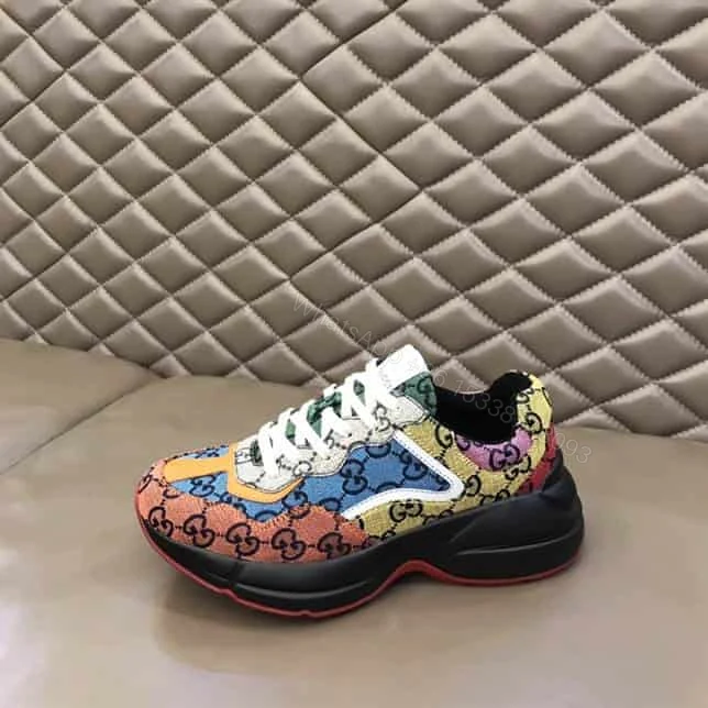 View 6 of Men’s Rhyton GG Multicolor sneaker – GC93