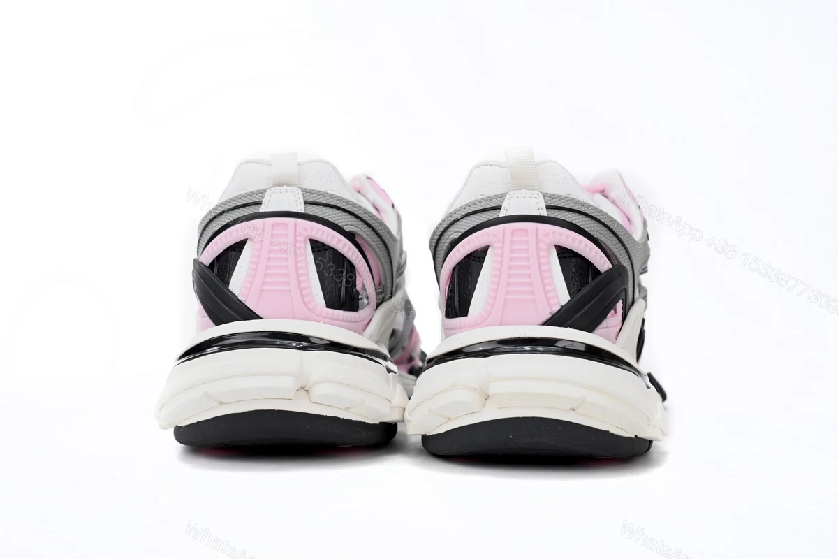 View 6 of Balenciaga Track 2 Sneaker Pink White15 568615 W3AE2 5291